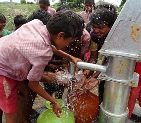 SAFE DRINKING WATER WITH HYGIENIC SETUP FOR DEPRESSED WEAKER SECTION PEOPLE