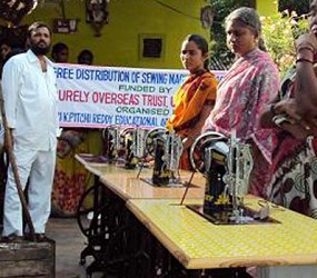 Distribution of Sewing Machines