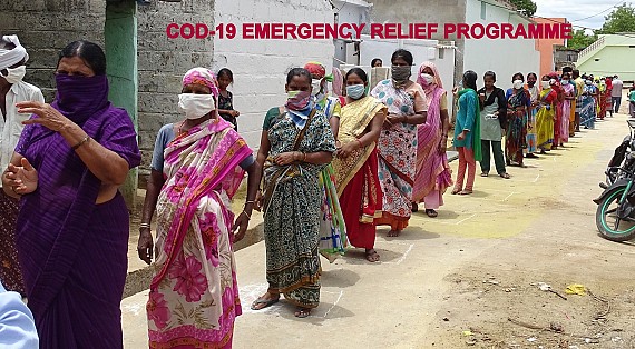 Covid-19 Emergency Relief – Distribution of Essential Commodities to Poor people